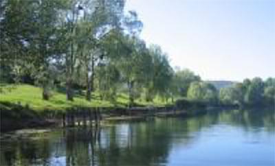 Etang bleu