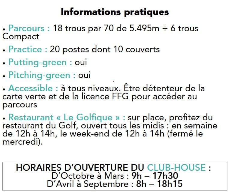 Infos pratiques