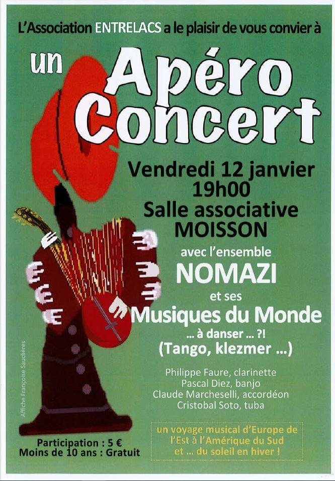 Apéro-concert 12 janvier 2023